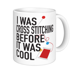 Cross Stitch Mugs - Before It Was Cool